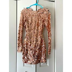 PrettyLittleThing Pink Cocktail Dress